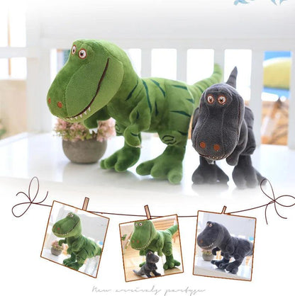 1pc 40-100cm New Dinosaur Plush Toys Cartoon Tyrannosaurus Cute Stuffed Toy Dolls for Halloween Christmas Birthday Gift - petguardiansupplies