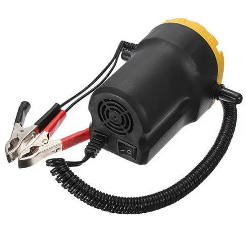 Car Engine Oil Pump 24V 12V Electric Diesel Fluid Sump Extractor Scavenge Fuel Transfer Suction Boat Motorbike - petguardiansupplies