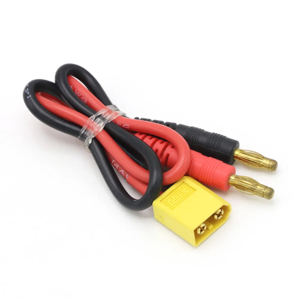 RC Connector Cable T plug Deans Connector to Banana Tamiya Plug to Banana for IMAX B6 B6AC B8 Chargers - petguardiansupplies