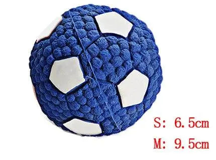 HOOPET Pet Dog Toy Balls Squeak Puppy Toys Interesting Tennis Football Tooth Cleaning Toys for Dogs - petguardiansupplies