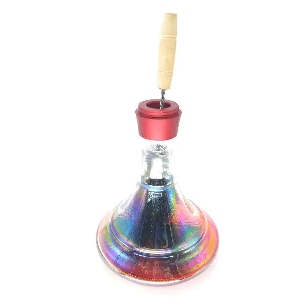 LOMINT Hookah Glass Bottle Base Cleaning Brush For Shisha Hookahs Narguile Chicha Smoking Water Pipe Accessories - petguardiansupplies