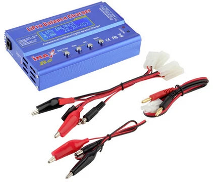 IMAX B6 80W Battery Charger Lipo NiMh Li-ion Ni-Cd Digital Lipro Balance Charger Discharger + AC Power 12V 5A Adapter For Rc Car - petguardiansupplies