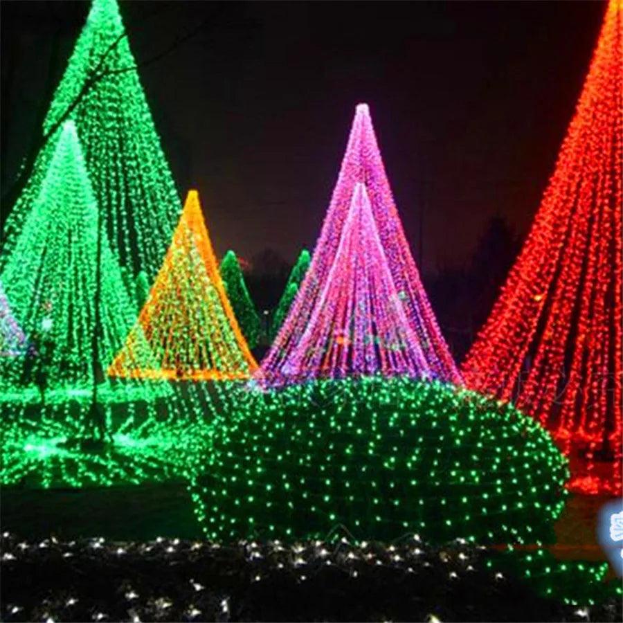 Novelty 600 Leds 100M Flasher String Lighting For Outdoor/ Indoor Wedding Party Christmas Tree Twinkle Fairy Decoration Lights - petguardiansupplies