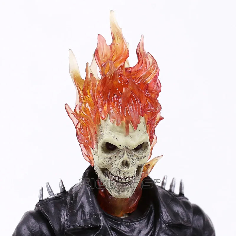 Ghost Rider Johnny Blaze PVC Action Figure Collectible Model Toy - petguardiansupplies