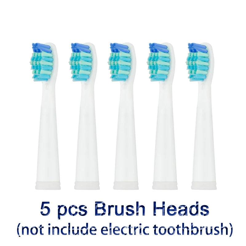 Electric Toothbrush Heads Sonic Replaceable Seago Tooth brush Head Soft Bristle SG-507/508/551/548/575/949/958/2303 - petguardiansupplies