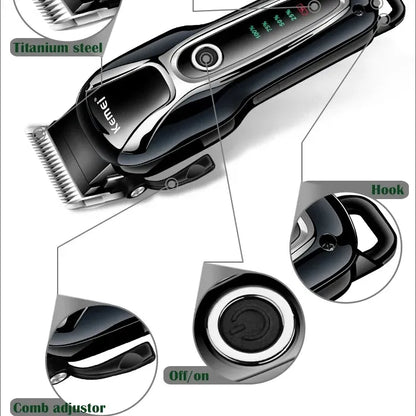 100-240v rechargeable professional dog hair trimmer for cat cutter grooming machine hair remover animal hair clipper for pet - petguardiansupplies