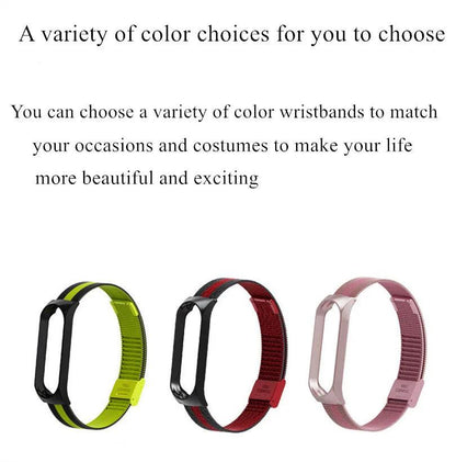 Metal Strap bracelet for Xiaomi mi band 7 6 5 3 4 strap Stainless Steel MiBand 4 Smart Wrist Strap for xiao mi miband 4 3 straps - petguardiansupplies