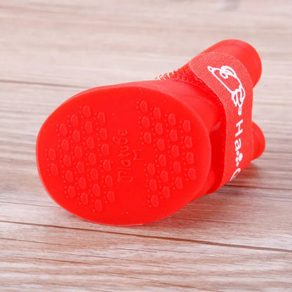 Hot Sale Summer Pet Dog Shoes Waterproof Pet Rain Shoes for Dog Puppy Rubber Boots Durable Shoes - petguardiansupplies