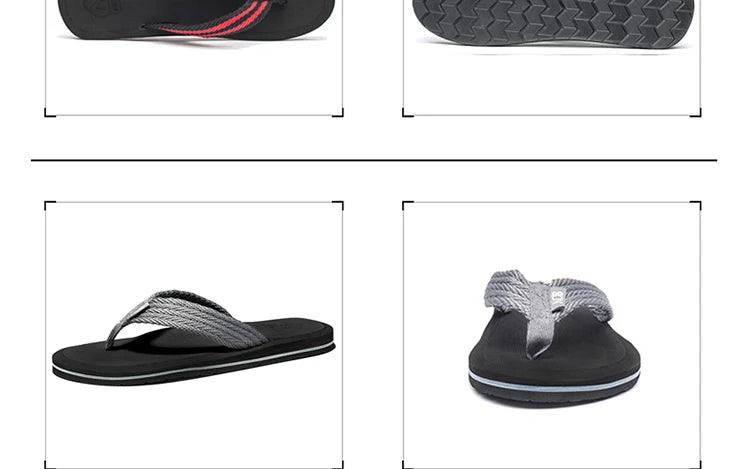 Summer Men Flip Flops High Quality Comfortable Beach Sandals Shoes for Men Male Slippers Plus Size 48 49 50 Casual Shoes - petguardiansupplies