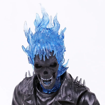 Ghost Rider Johnny Blaze PVC Action Figure Collectible Model Toy - petguardiansupplies