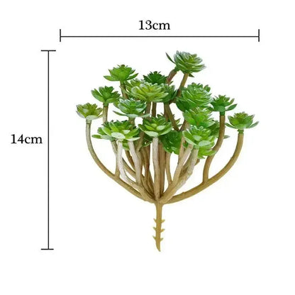 Artificial Succulent Artificial Plant Faux Succulent Artificial Plants Flower For Home Office Garden Decoration Accessories - petguardiansupplies