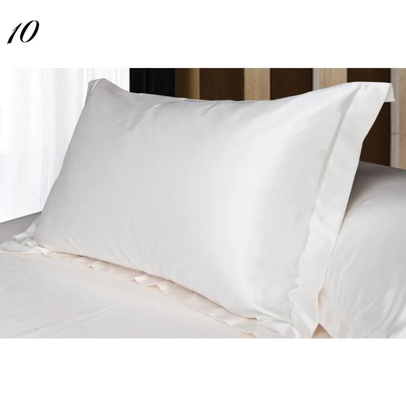 1pc Pure Emulation Silk Satin Pillowcase Single Pillow Cover Multicolor 48*74cm - petguardiansupplies