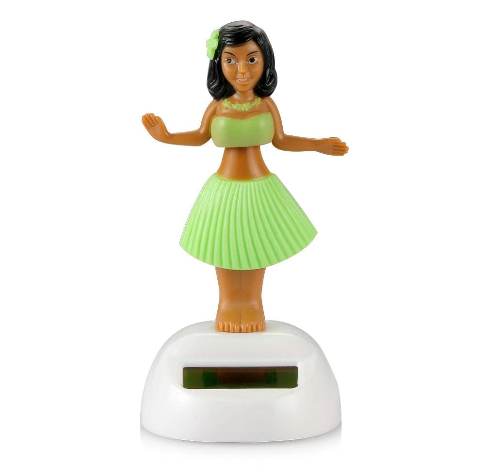 Car Ornament Automobiles Decoration Dancing Hula Girl Swinging Bobble Toy Gifts Auto Interior Home Decor Solar Girls Accessories - petguardiansupplies