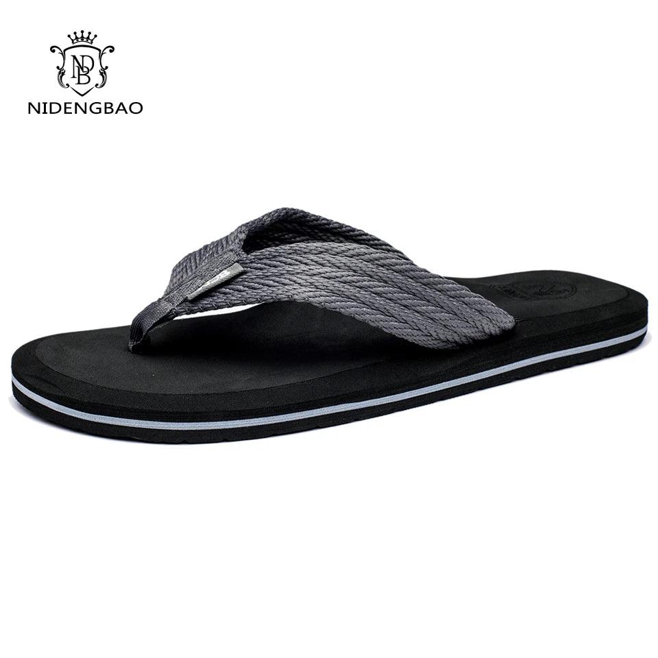 Summer Men Flip Flops High Quality Comfortable Beach Sandals Shoes for Men Male Slippers Plus Size 48 49 50 Casual Shoes - petguardiansupplies