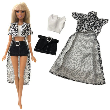 NK 1 Pcs Fashion Doll Dress For 11.5 Inch Doll Clothes 1/6 Dolls Accessories Outfit Casual Shirt Party DIY Dollhouse Toys JJ - petguardiansupplies