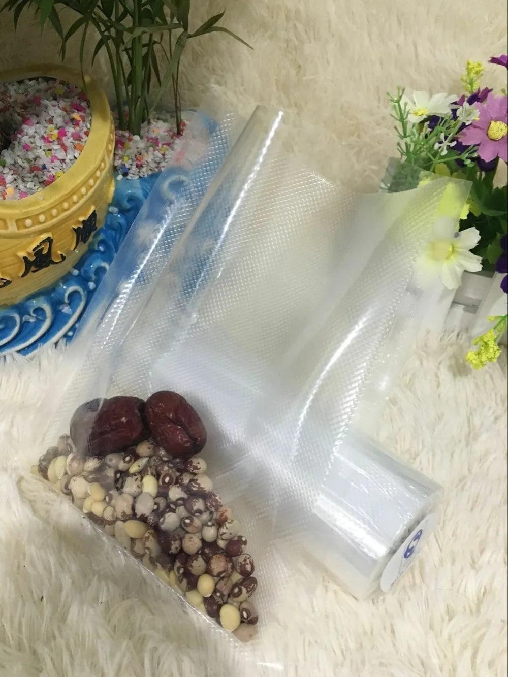 Food Vacuum Sealer Rolls Vacuum Bags packing BPA FREE Household Kitchen Food Vacuum Bags Sealer Storage Bags 5Rolls/Lot - petguardiansupplies