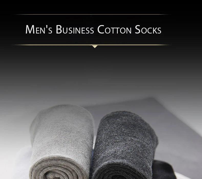 HSS 5pairs/lot High Quality Men Cotton Socks New Casual Business Summer Thin Black Socks Deodorant Breathable Man Long Sock - petguardiansupplies