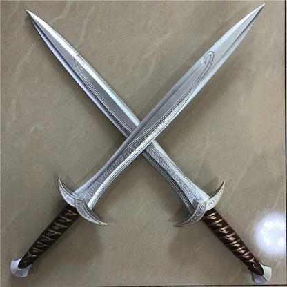 1:1 Cosplay Free Shipping Sword Movie The Elves Sword 72cm Sting Sword Kids Gift Safety PU Material - petguardiansupplies