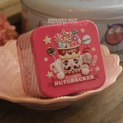 1PCS Exquisite 3D Cartoon Tin Box Biscuit /Tea leaf Sundries Container Case Metal Customizable Wholesale Child Gift Box Square - petguardiansupplies