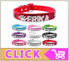 Quick Release Cat Collar Safety Custom Puppy Kitten ID Collars Reflective Breakaway With Bell For Small Cats Adjustable XXS XS - petguardiansupplies