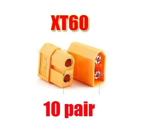 10 / 20pcs XT60 XT30 XT90 T Plug Male Female Bullet Connectors Plug (5/10 pair) For RC Quadcopter FPV Racing Drone Lipo Battery - petguardiansupplies