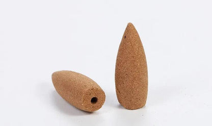 100% Natural Sandalwood Backflow Incense Cones Handmade Agarwood Cones Incense Help Sleep Wormwood Incenso Drive Away Mosquitoes - petguardiansupplies