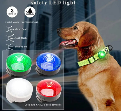 Truelove Safety LED Light for Pet Wear Collar Harness Backpack with Water Resistant and Long Continuous Battery Life TLD19101 - petguardiansupplies