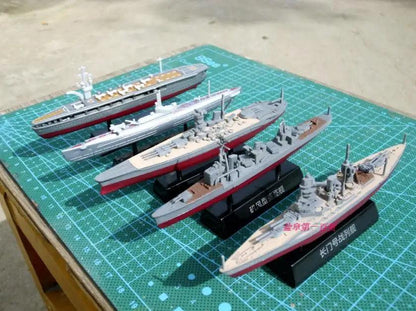 4D Assembled Ship Model Liaoning Battleship Modern Class Battleship Aircraft Carrier Model Military Warship Model Toy - petguardiansupplies