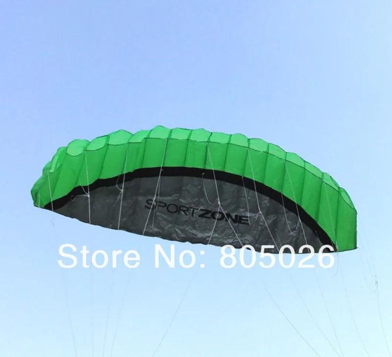 free shipping 2.5m dual Line Stunt power Kite soft kite Parafoil kite surf flying outdoor fun sports kites kiteboard factory koi - petguardiansupplies