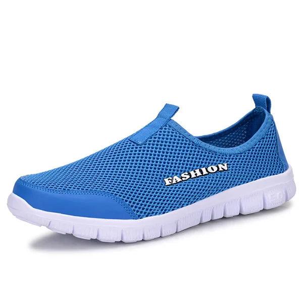 Men Shoes 2020 Summer Sneakers Comfortable Casual Shoes Mesh Breathable Sneakers For Men Footwear Plus Size 38-46 - petguardiansupplies