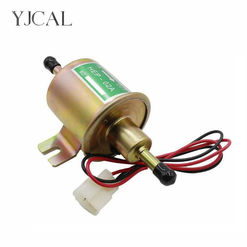 Electric Petrol Pump HEP-02A DC 12V 24V Fuel Pump Low Pressure Car Diesel Gas Pump For Motorcycle TOYOTA Ford Yanmar NISSAN ATV - petguardiansupplies