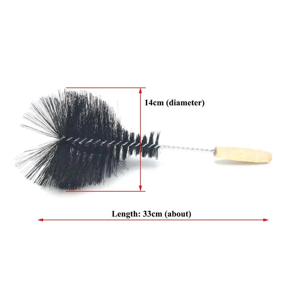 LOMINT Hookah Glass Bottle Base Cleaning Brush For Shisha Hookahs Narguile Chicha Smoking Water Pipe Accessories - petguardiansupplies