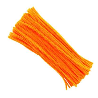 50Pcs 30cm Colorful Chenille Stems Pipe Cleaners For Diy Kids Diy Plush Educational Toys Handmade Art Crafts Supplies - petguardiansupplies