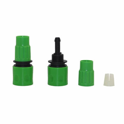 One-Way Quick Connector Connection 3/8" Hose Garden Watering Hose Connector Gardening Tools and Equipment Agriculture Tools 1 Pc - petguardiansupplies