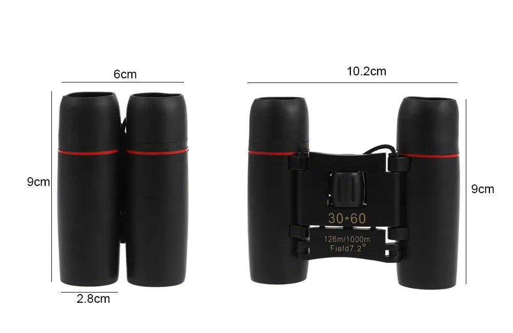 Sakura Night Vision 30x60 Zoom Optical Military Binoculars Telescope 126m/1000m Telescopio Day And Night High Quality Long Range - petguardiansupplies