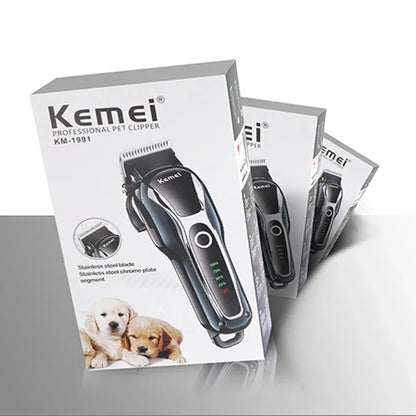 100-240v rechargeable professional dog hair trimmer for cat cutter grooming machine hair remover animal hair clipper for pet - petguardiansupplies