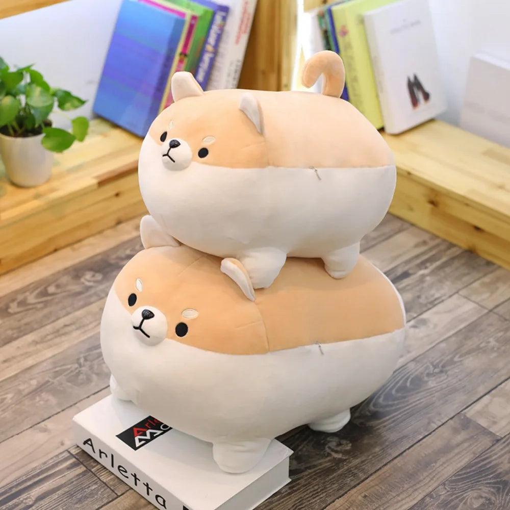 New 40/50cm Cute Shiba Inu Dog Plush Toy Stuffed Soft Animal Corgi Chai Pillow Christmas Gift for Kids Kawaii Valentine Present - petguardiansupplies