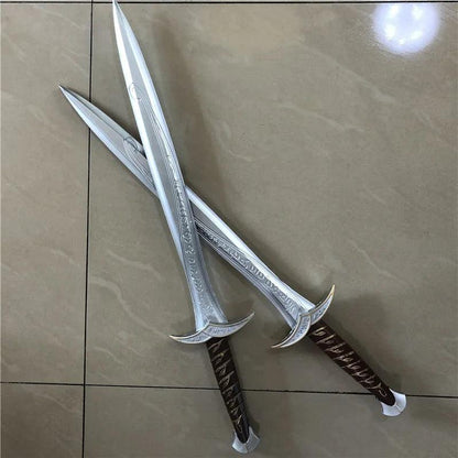 1:1 Cosplay Free Shipping Sword Movie The Elves Sword 72cm Sting Sword Kids Gift Safety PU Material - petguardiansupplies