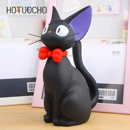 Hotuocho Black Cat Saving Box Animal Figurines Money Box Animal Coin Bank Home Decor Modern Style Piggy Bank Figurines Kids Gift - petguardiansupplies