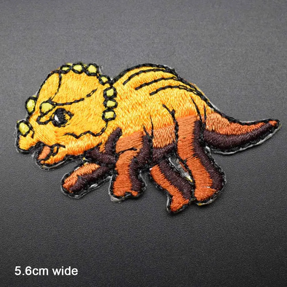 Dinosaur Jurassic Park Embroidered Iron On Clothes Patch For Clothing Stickers Garment Apparel Accessories - petguardiansupplies