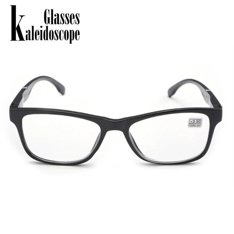 Kaleidoscope Glasses Hyperopia Reading Glasses Men Women Resin Lens Presbyopic Reading Glasses 1.5 +2.0 +2.5 +3.0 +3.5+4.0 - petguardiansupplies