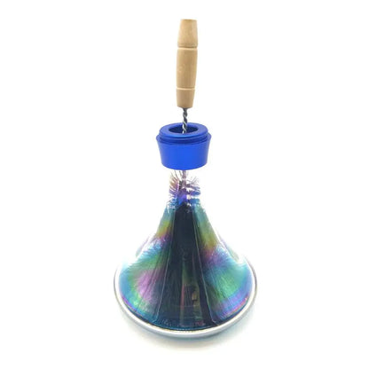 LOMINT Hookah Glass Bottle Base Cleaning Brush For Shisha Hookahs Narguile Chicha Smoking Water Pipe Accessories - petguardiansupplies