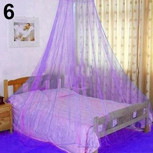 Elegant Lace Insect Bed Canopy Netting Curtain Round Dome Mosquito Net Bedding - petguardiansupplies