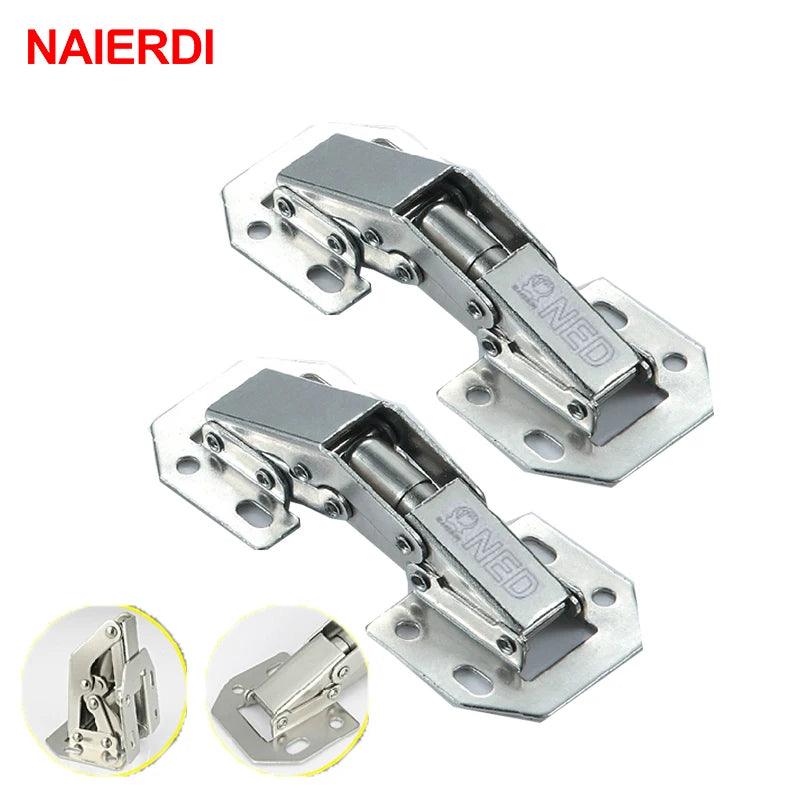 NAIERDI 2-10PCS Door Stop Closer Stoppers Damper Buffer Magnet Cabinet Catches For Wardrobe Hardware Furniture Fittings - petguardiansupplies