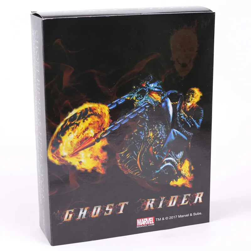 Ghost Rider Johnny Blaze PVC Action Figure Collectible Model Toy - petguardiansupplies