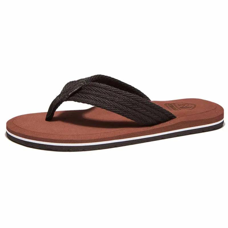 Summer Men Flip Flops High Quality Comfortable Beach Sandals Shoes for Men Male Slippers Plus Size 48 49 50 Casual Shoes - petguardiansupplies