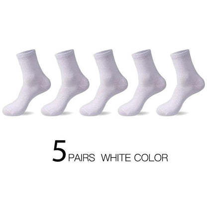 HSS 5pairs/lot High Quality Men Cotton Socks New Casual Business Summer Thin Black Socks Deodorant Breathable Man Long Sock - petguardiansupplies