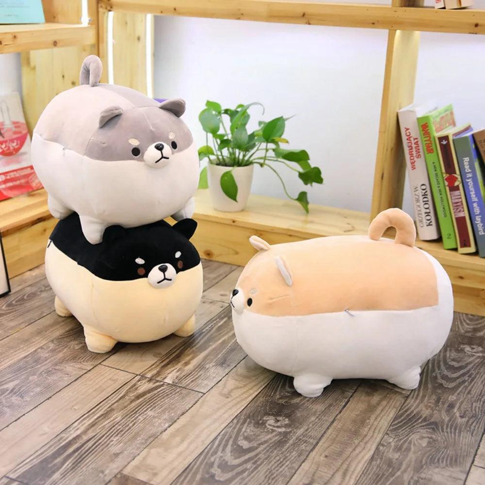 New 40/50cm Cute Shiba Inu Dog Plush Toy Stuffed Soft Animal Corgi Chai Pillow Christmas Gift for Kids Kawaii Valentine Present - petguardiansupplies