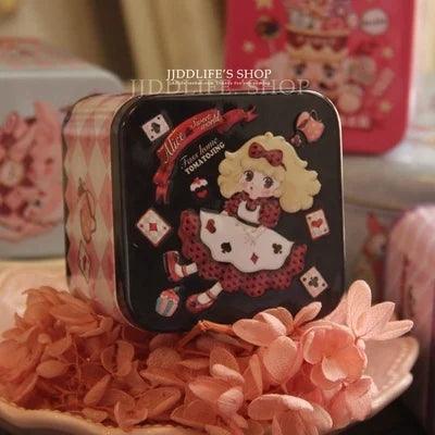 1PCS Exquisite 3D Cartoon Tin Box Biscuit /Tea leaf Sundries Container Case Metal Customizable Wholesale Child Gift Box Square - petguardiansupplies