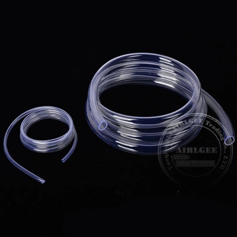 5 Meters Transparent PVC Plastic Plumbing Hoses Water pump Tube 2-10mm Inner Diameter Antifreeze Oil Hose - petguardiansupplies